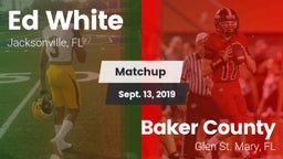 Matchup: White vs. Baker County  2019