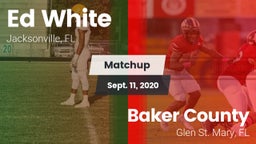 Matchup: White vs. Baker County  2020