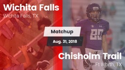 Matchup: Wichita Falls High vs. Chisholm Trail  2018