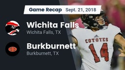 Recap: Wichita Falls  vs. Burkburnett  2018
