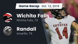 Recap: Wichita Falls  vs. Randall  2018