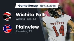 Recap: Wichita Falls  vs. Plainview  2018