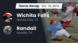 Recap: Wichita Falls  vs. Randall  2019