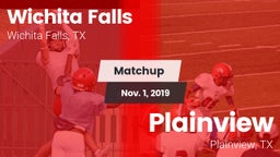 Matchup: Wichita Falls High vs. Plainview  2019