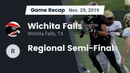 Recap: Wichita Falls  vs. Regional Semi-Final 2019