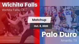 Matchup: Wichita Falls High vs. Palo Duro  2020