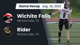 Recap: Wichita Falls  vs. Rider  2022