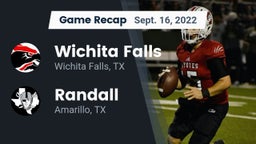 Recap: Wichita Falls  vs. Randall  2022