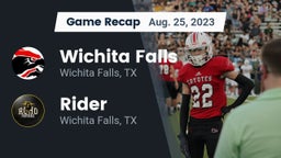 Recap: Wichita Falls  vs. Rider  2023