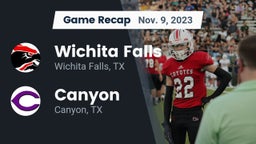 Recap: Wichita Falls  vs. Canyon  2023