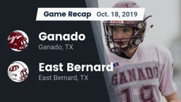 Recap: Ganado  vs. East Bernard  2019