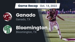 Recap: Ganado  vs. Bloomington  2022