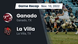 Recap: Ganado  vs. La Villa  2022