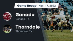 Recap: Ganado  vs. Thorndale  2022