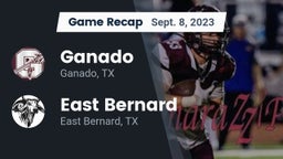 Recap: Ganado  vs. East Bernard  2023