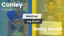 Matchup: Conley vs. Rocky Mount  2017
