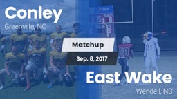Matchup: Conley vs. East Wake  2017
