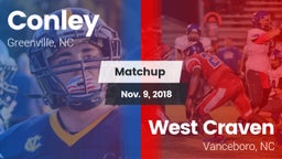 Matchup: Conley vs. West Craven  2018