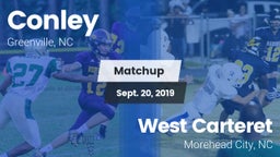 Matchup: Conley vs. West Carteret  2019