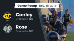Recap: Conley  vs. Rose  2019