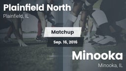Matchup: Plainfield North vs. Minooka  2016