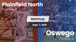Matchup: Plainfield North vs. Oswego  2018