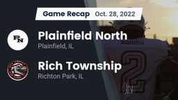 Recap: Plainfield North  vs. Rich Township  2022