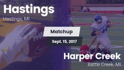Matchup: Hastings vs. Harper Creek  2017