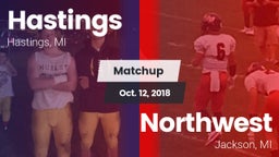 Matchup: Hastings vs. Northwest  2018