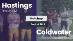Matchup: Hastings vs. Coldwater  2019