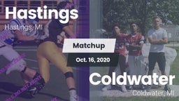 Matchup: Hastings vs. Coldwater  2020