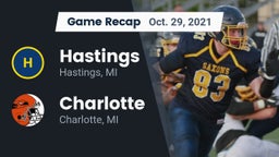 Recap: Hastings  vs. Charlotte  2021