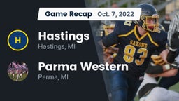 Recap: Hastings  vs. Parma Western  2022