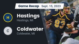 Recap: Hastings  vs. Coldwater  2023