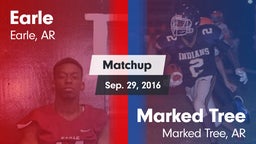 Matchup: Earle vs. Marked Tree  2016