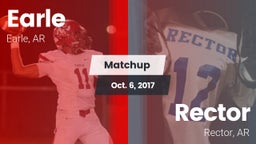 Matchup: Earle vs. Rector  2017