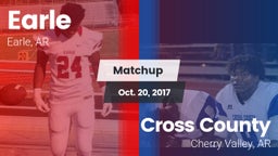 Matchup: Earle vs. Cross County  2017
