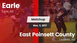 Matchup: Earle vs. East Poinsett County  2017
