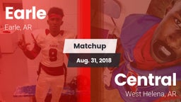 Matchup: Earle vs. Central  2018