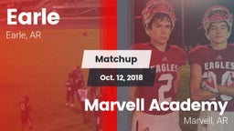 Matchup: Earle vs. Marvell Academy  2018