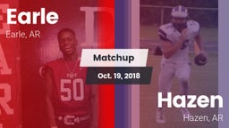 Matchup: Earle vs. Hazen  2018