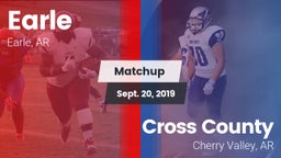 Matchup: Earle vs. Cross County  2019