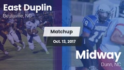 Matchup: East Duplin vs. Midway  2017