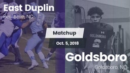 Matchup: East Duplin vs. Goldsboro  2018