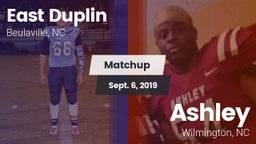 Matchup: East Duplin vs. Ashley  2019