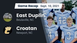 Recap: East Duplin  vs. Croatan  2021