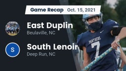 Recap: East Duplin  vs. South Lenoir  2021