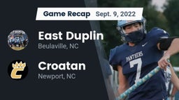 Recap: East Duplin  vs. Croatan  2022