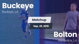 Matchup: Buckeye vs. Bolton  2016