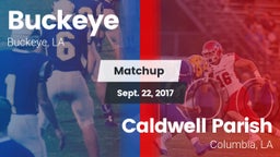 Matchup: Buckeye vs. Caldwell Parish  2017